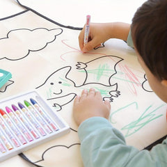 15pcs Crayon Cloth Painting Fabric Graffiti Children's Textile Pen