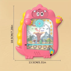 Kids Dino Magnetic Drawing Board Maze Walking Beads Adventure Doodle Toy