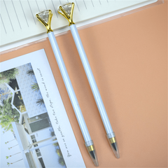 2pcs Cartoon Big Diamond Graphene Kids Metal Pencil No Sharpening