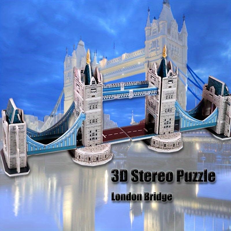 3D Jigsaw Puzzle World Model Toy Boys And Girls Building Blocks Christmas Gift