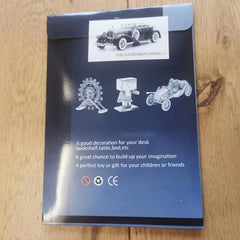 DIY 3D Metal Puzzle Retro 1935 Classic Car Model