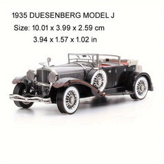 DIY 3D Metal Puzzle Retro 1935 Classic Car Model