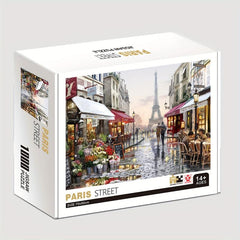 1000 pcs Paris Street Jigsaw Puzzle 70cmX Large Decompression Gift for Adults