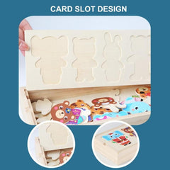 Personalized Rabbit Bear Dress Changing Puzzle Toy