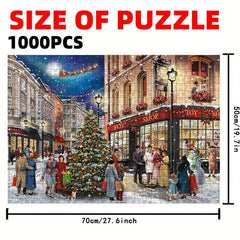 1000Pcs Christmas Jigsaw Puzzle for Adults