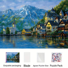 1000 Pieces Jigsaw Puzzle Healing Beauty High Difficulty Educational Toy