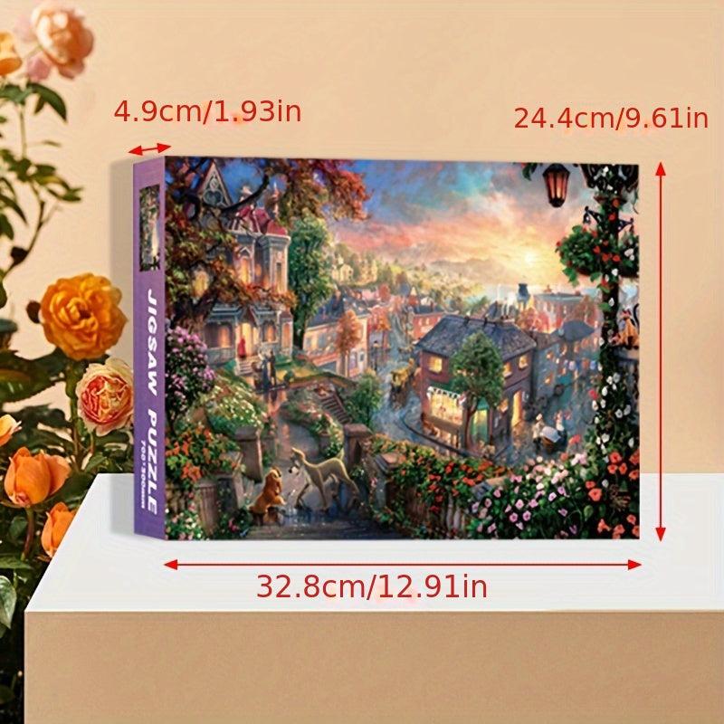 1000 Pieces Jigsaw Puzzle Healing Beauty High Difficulty Educational Toy