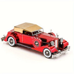 Retro 1934 Vintage Car 3D Metal Puzzle Game