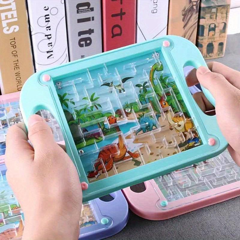Balance Ball Board Palm Game Trajectory Maze Tablet Hand Ball Toy Puzzle