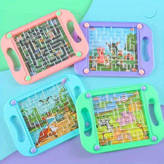 Balance Ball Board Palm Game Trajectory Maze Tablet Hand Ball Toy Puzzle