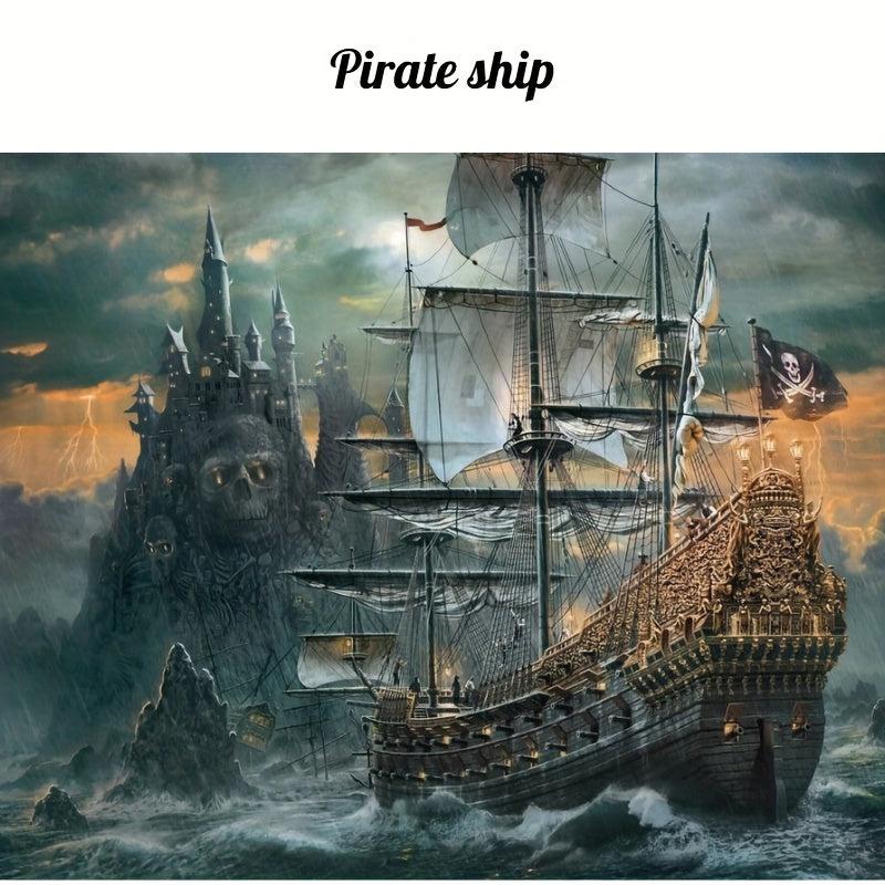 1000 Pieces Jigsaw Puzzle Toy Scenery Cartoon Paper Intelligence