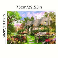 1000 Pieces Jigsaw Puzzle Toy Scenery Cartoon Paper Intelligence