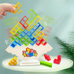 32-48pcs Stacked Toys Family Games Parties Travel Balance Swing High Jenga