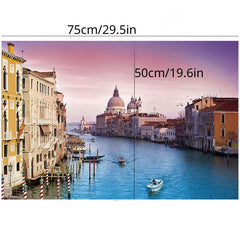 1000-Piece Landscape Architecture Jigsaw Puzzle for Adults