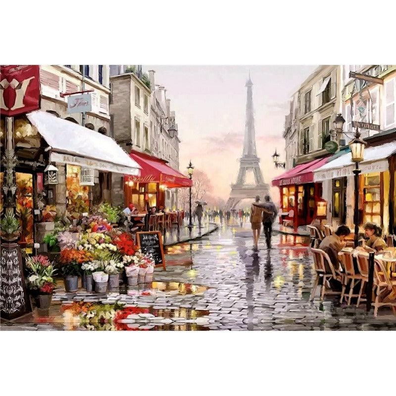 1000-Piece Landscape Architecture Jigsaw Puzzle for Adults