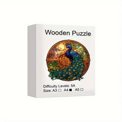 Wooden Yin Yang Jigsaw Puzzle Stress Relief Toy