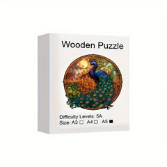 Wooden Yin Yang Jigsaw Puzzle Stress Relief Toy
