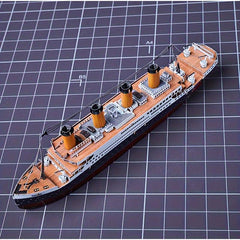 DIY 3D Metal Titanic Jigsaw Puzzle Educational Assembly Toy