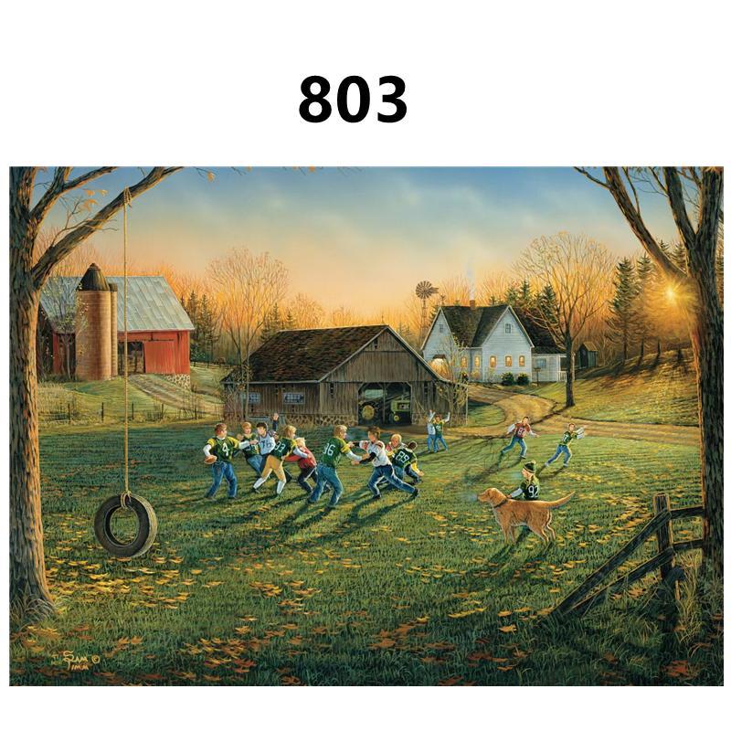 1000 Piece Animal Landscape Puzzle for Kids