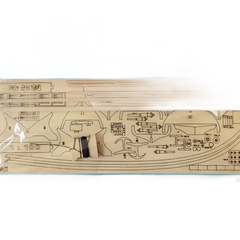 Wooden Assembly Sailboat Model DIY Kit