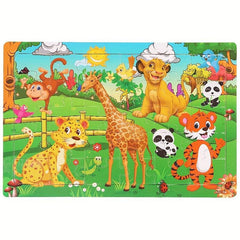 30pcs Wooden Dinosaur Toys for Early Childhood Learning