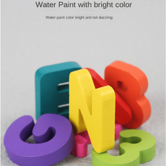 Wooden Alphabet Puzzle for Early Childhood Education