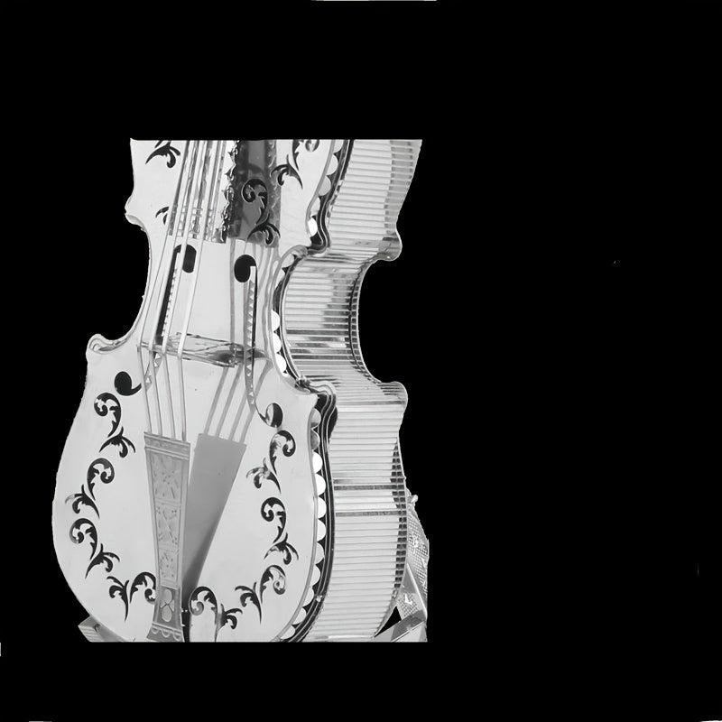 Violin 3D Metal Stereo Puzzle Model Toy Mini Musical Instrument Ornaments