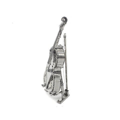 Violin 3D Metal Stereo Puzzle Model Toy Mini Musical Instrument Ornaments