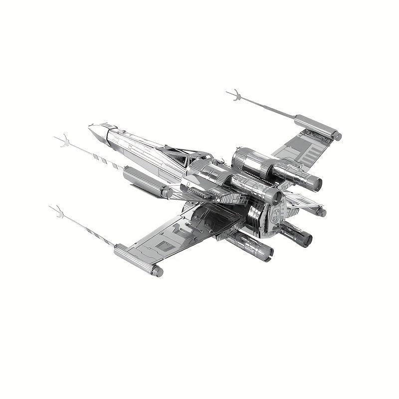 X Wing 3D Metal Puzzle Building Kit Gift for Teens & Men