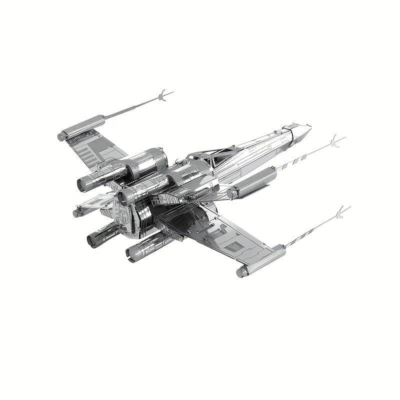 X Wing 3D Metal Puzzle Building Kit Gift for Teens & Men