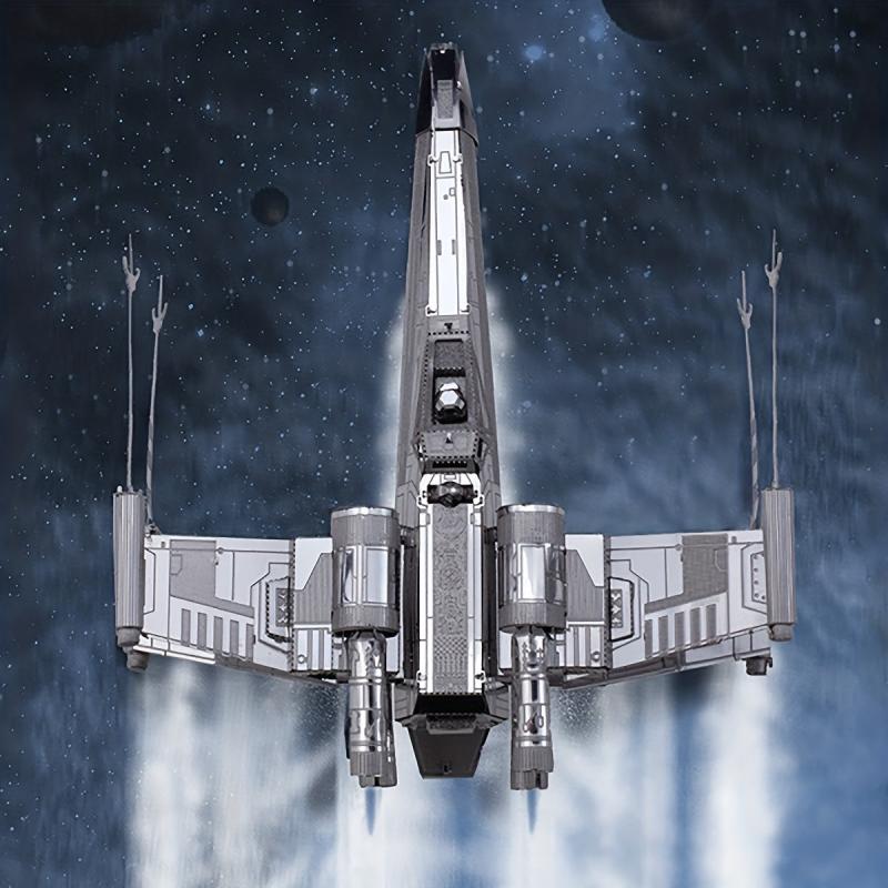 X Wing 3D Metal Puzzle Building Kit Gift for Teens & Men