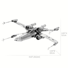 X Wing 3D Metal Puzzle Building Kit Gift for Teens & Men