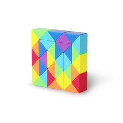 Rainbow Magic Ruler 24 36 48 72 PCS Kids Puzzle Educational Toys High 3D Cube