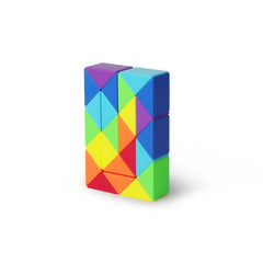 Rainbow Magic Ruler 24 36 48 72 PCS Kids Puzzle Educational Toys High 3D Cube