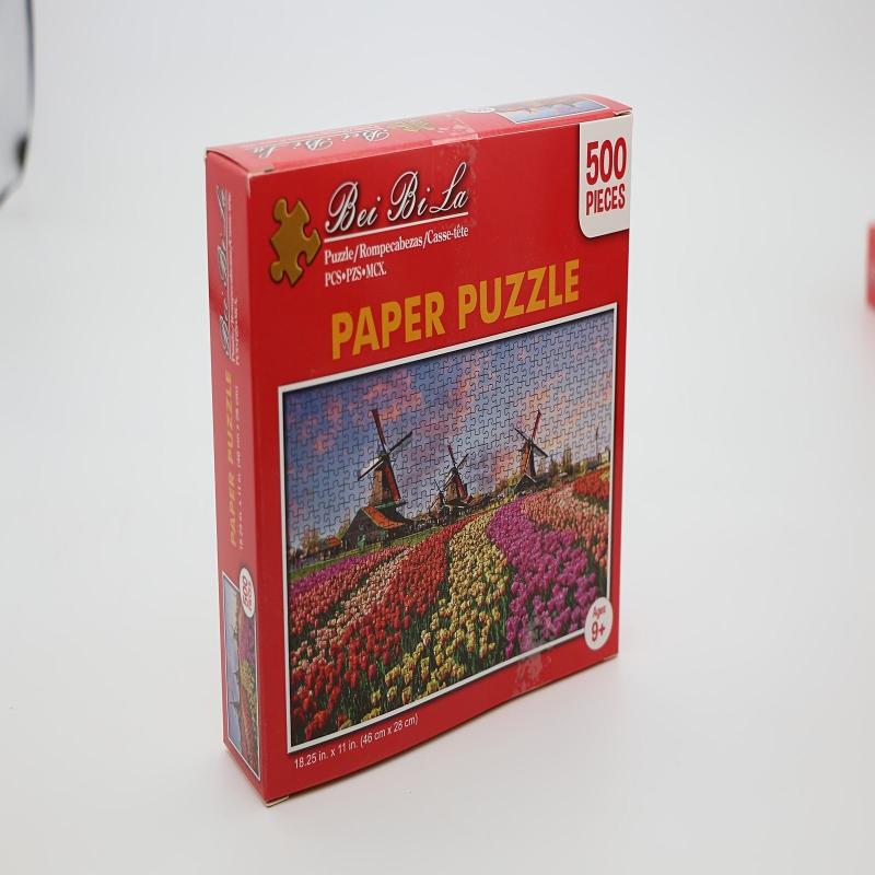 500pcs Tourist Buildings Puzzle Educational Toy Gift for Kids