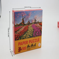 500pcs Tourist Buildings Puzzle Educational Toy Gift for Kids