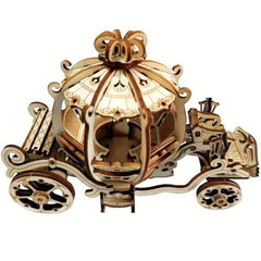 3D Jigsaw Puzzle Pumpkin Car Educational Toy for Kids