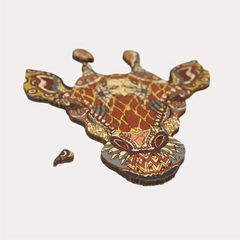 Wooden Giraffe Jigsaw Puzzle - Great Gift for Adults & 12-Year-Olds