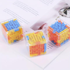 2pcs Stereo Maze Cube Six Sided Intelligence Toy