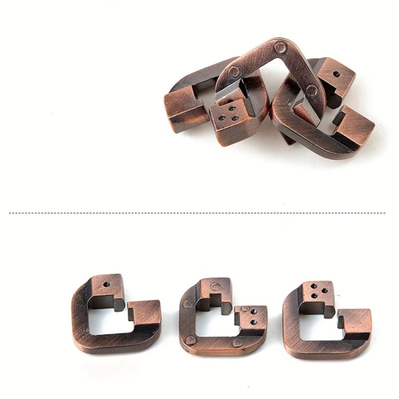 Traditional Brain Teaser Toy Metal Puzzle Magic Toy