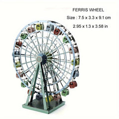 DIY 3D Metal Puzzle Ferris Wheel Assembly Toy
