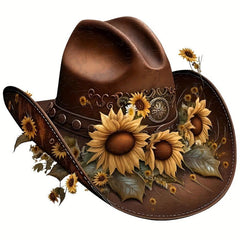 Western Cowboy Hat Wooden Puzzle - Challenging Animal Shaped Brain Teaser