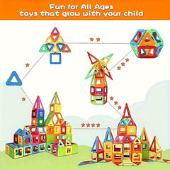 Oversized Patchwork Magnets Children's Toys