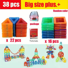 Oversized Patchwork Magnets Children's Toys