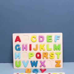 Preschool Puzzle Set: Learn Alphabets Numbers Shapes Colors Cognition