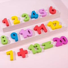 Preschool Puzzle Set: Learn Alphabets Numbers Shapes Colors Cognition
