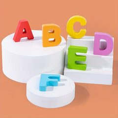 Preschool Puzzle Set: Learn Alphabets Numbers Shapes Colors Cognition