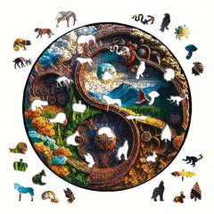 Maternal Love Wooden Jigsaw Puzzle for Adults