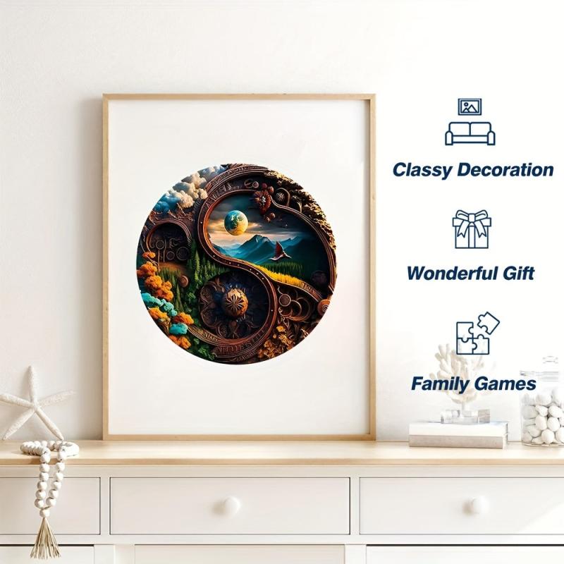 Maternal Love Wooden Jigsaw Puzzle for Adults