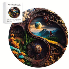 Maternal Love Wooden Jigsaw Puzzle for Adults